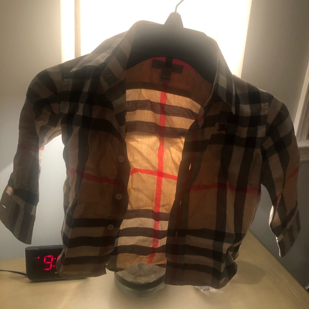 Boys Burberry Shirt